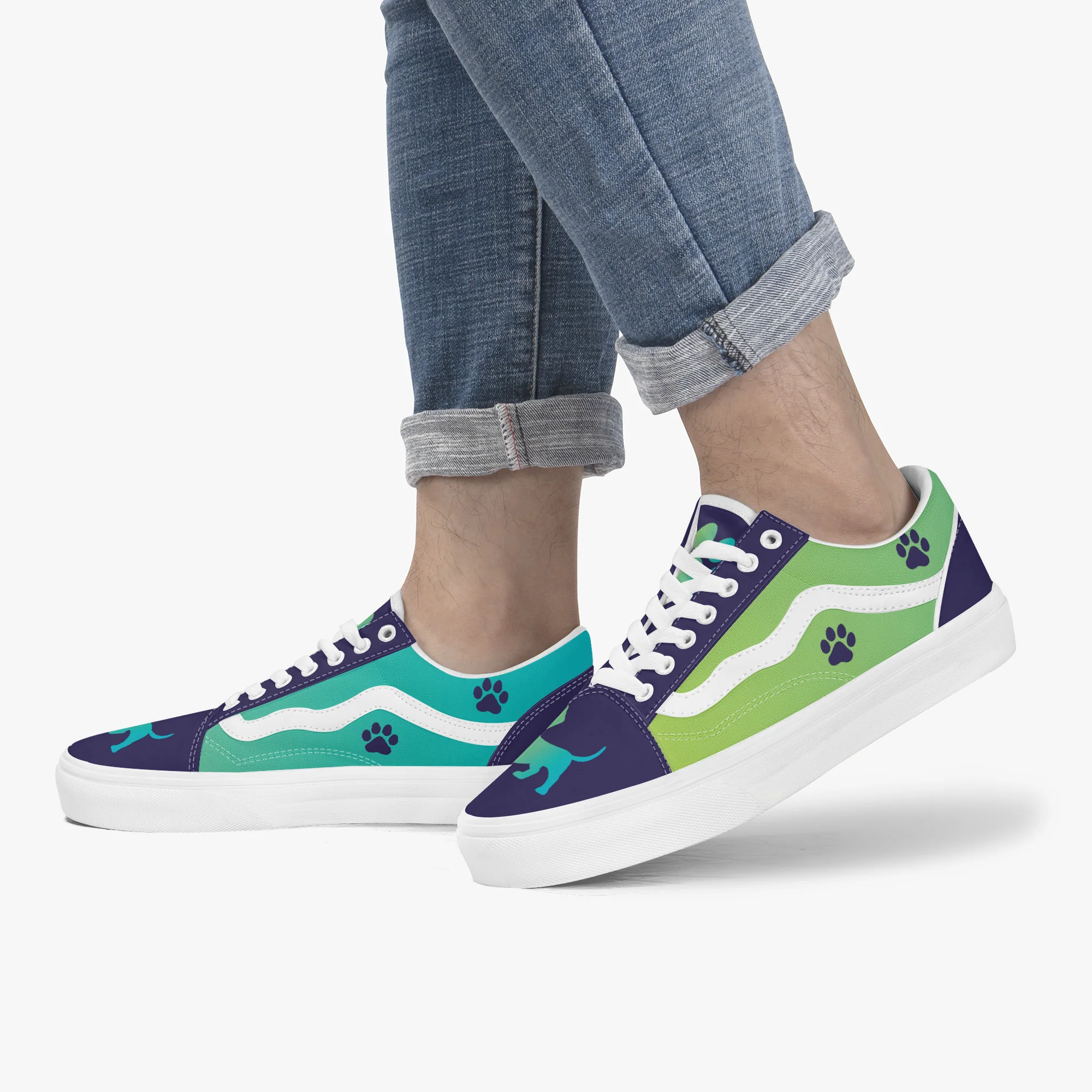 Coney - Trendy Low-Top Canvas Sneakers - Image 6