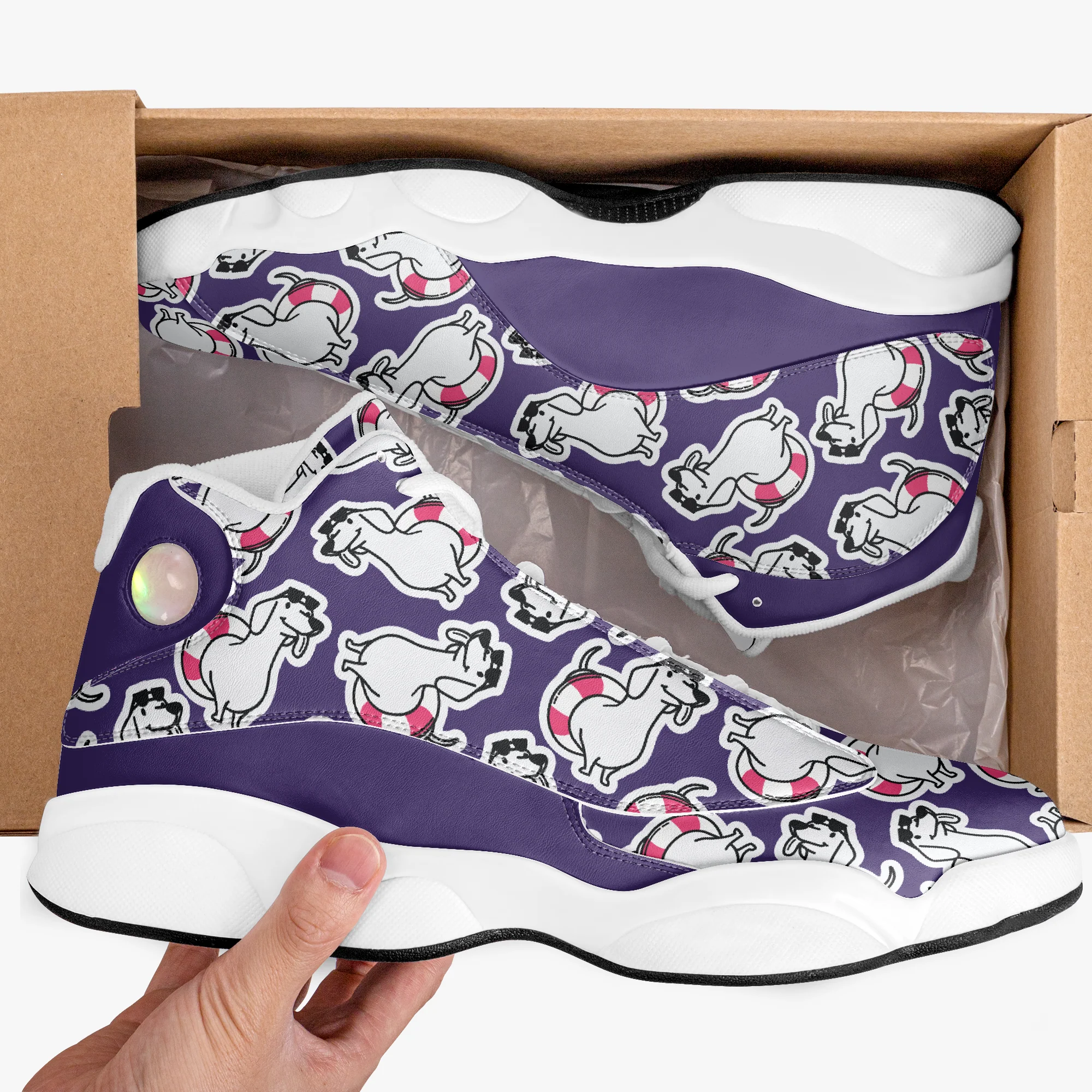 Daphne - Basketball Sneakers - Image 6