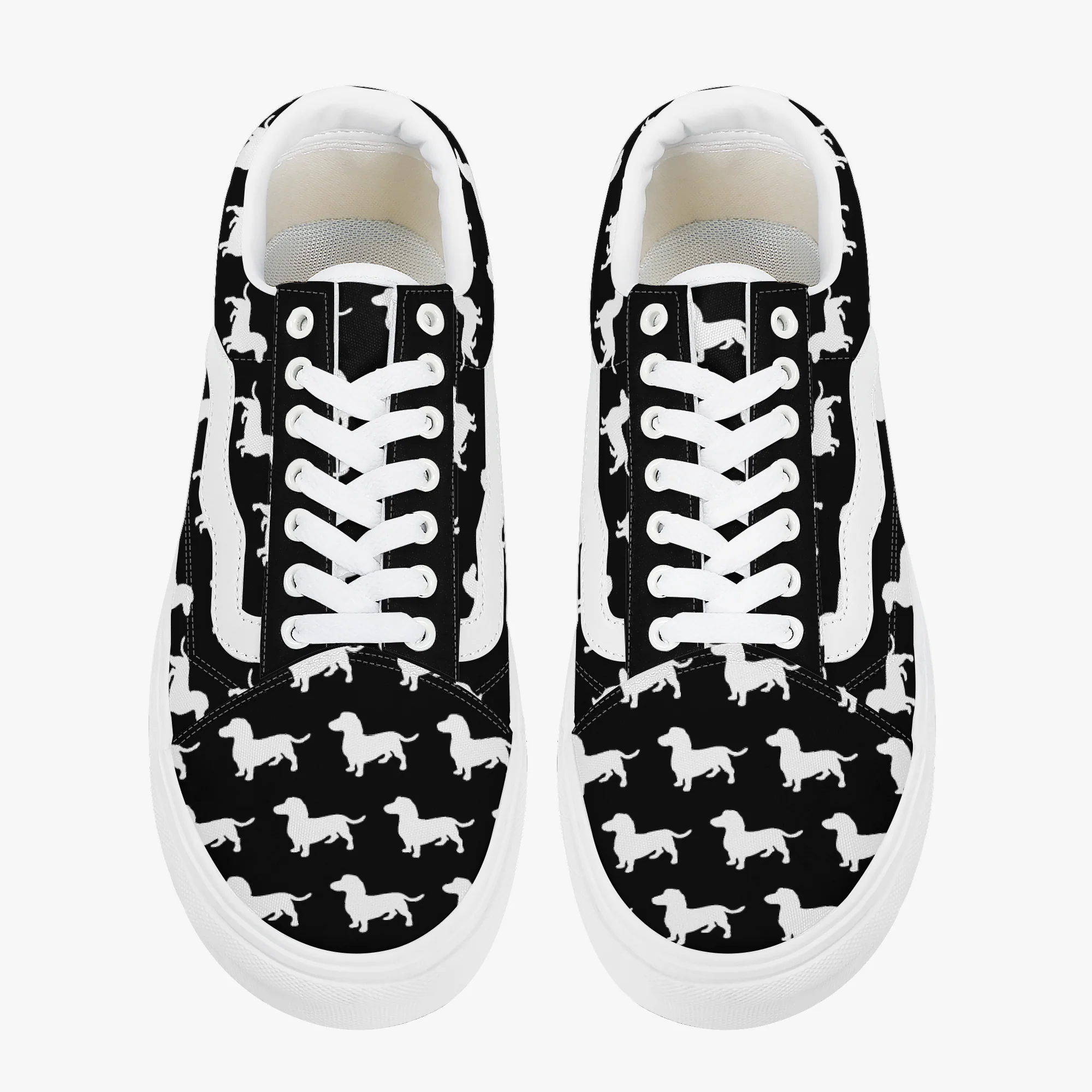 Ace - Trendy Low-Top Canvas Sneakers - Image 3