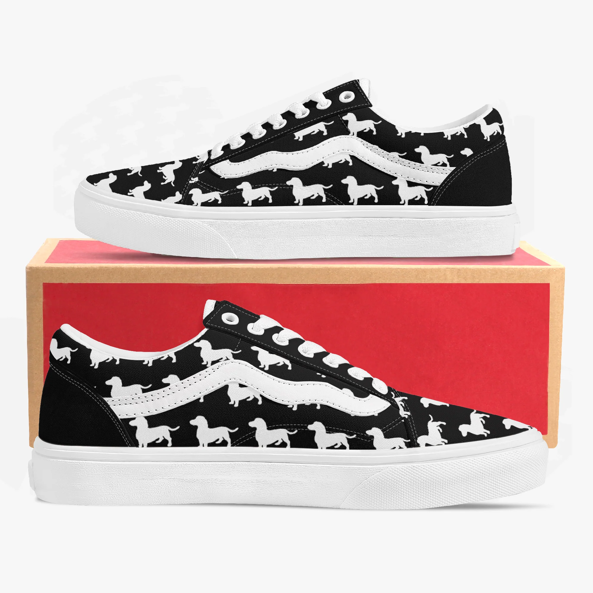 Ace - Trendy Low-Top Canvas Sneakers - Image 8
