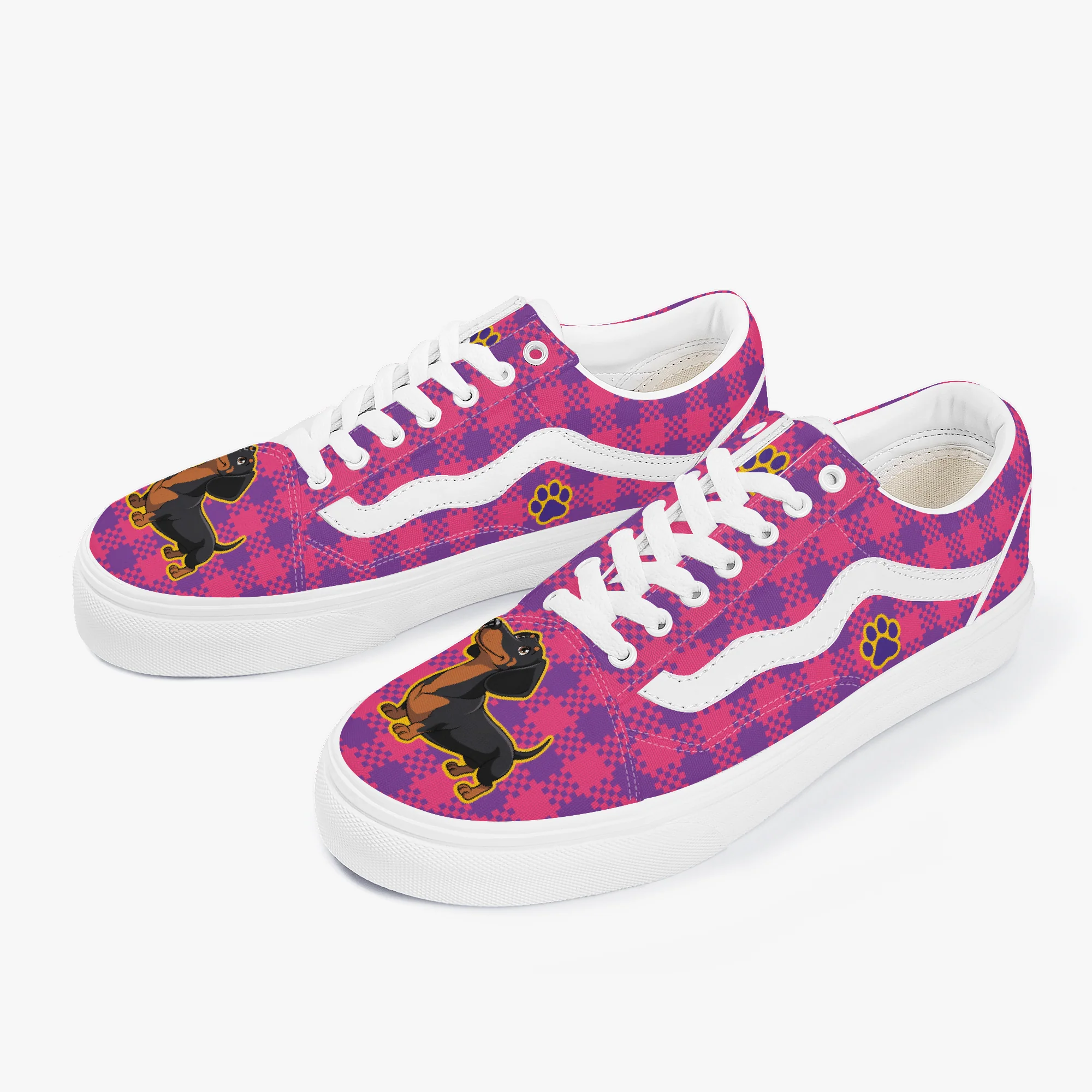 Ollie - Trendy Low-Top Canvas Sneakers - Image 7