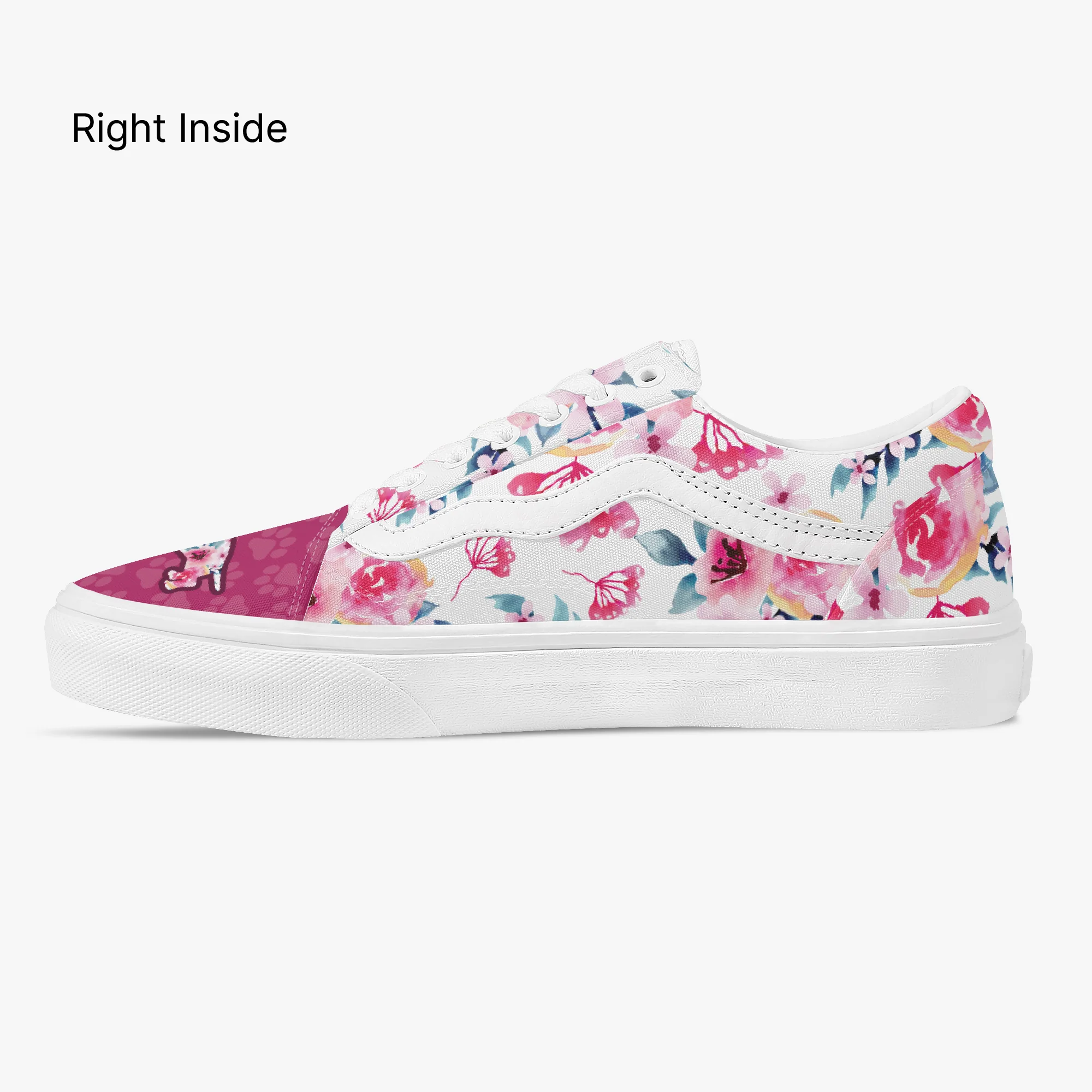 Cheese - Trendy Low-Top Canvas Sneakers - Image 4