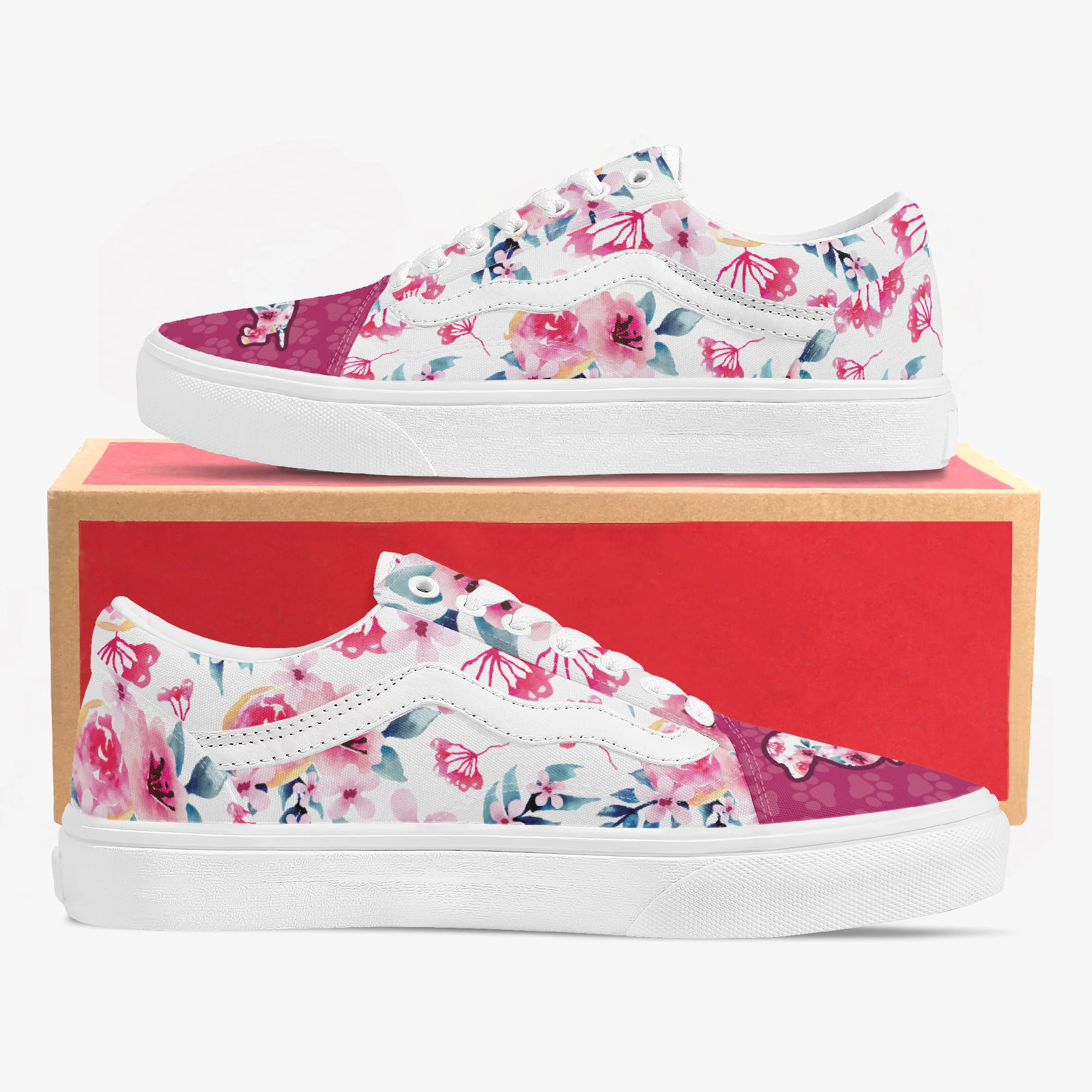 Cheese - Trendy Low-Top Canvas Sneakers - Image 8