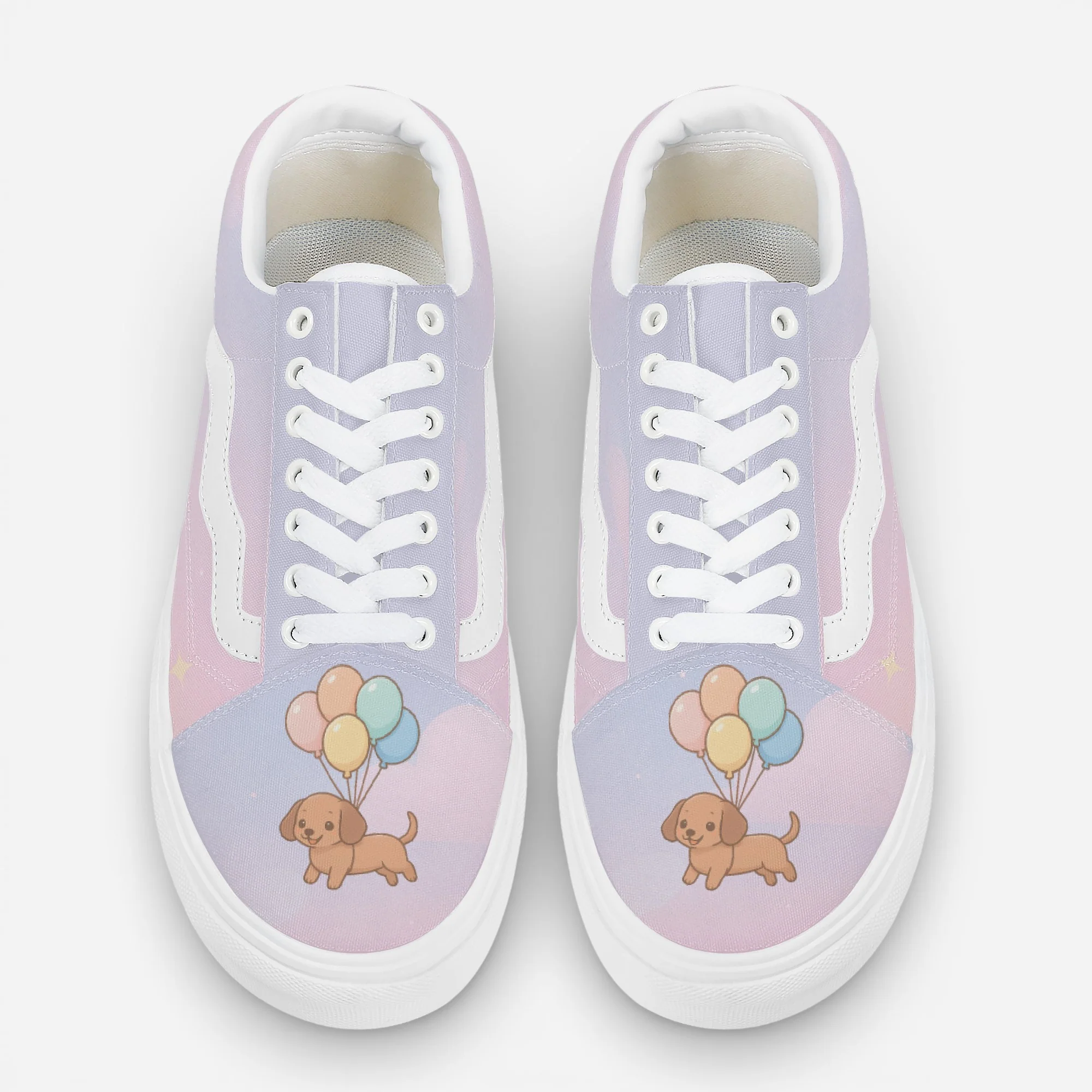 Churro - Trendy Low-Top Canvas Sneakers