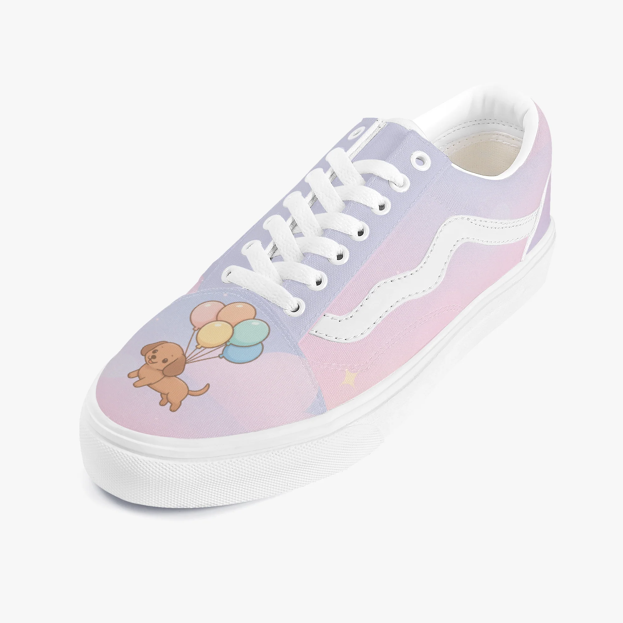 Churro - Trendy Low-Top Canvas Sneakers - Image 2