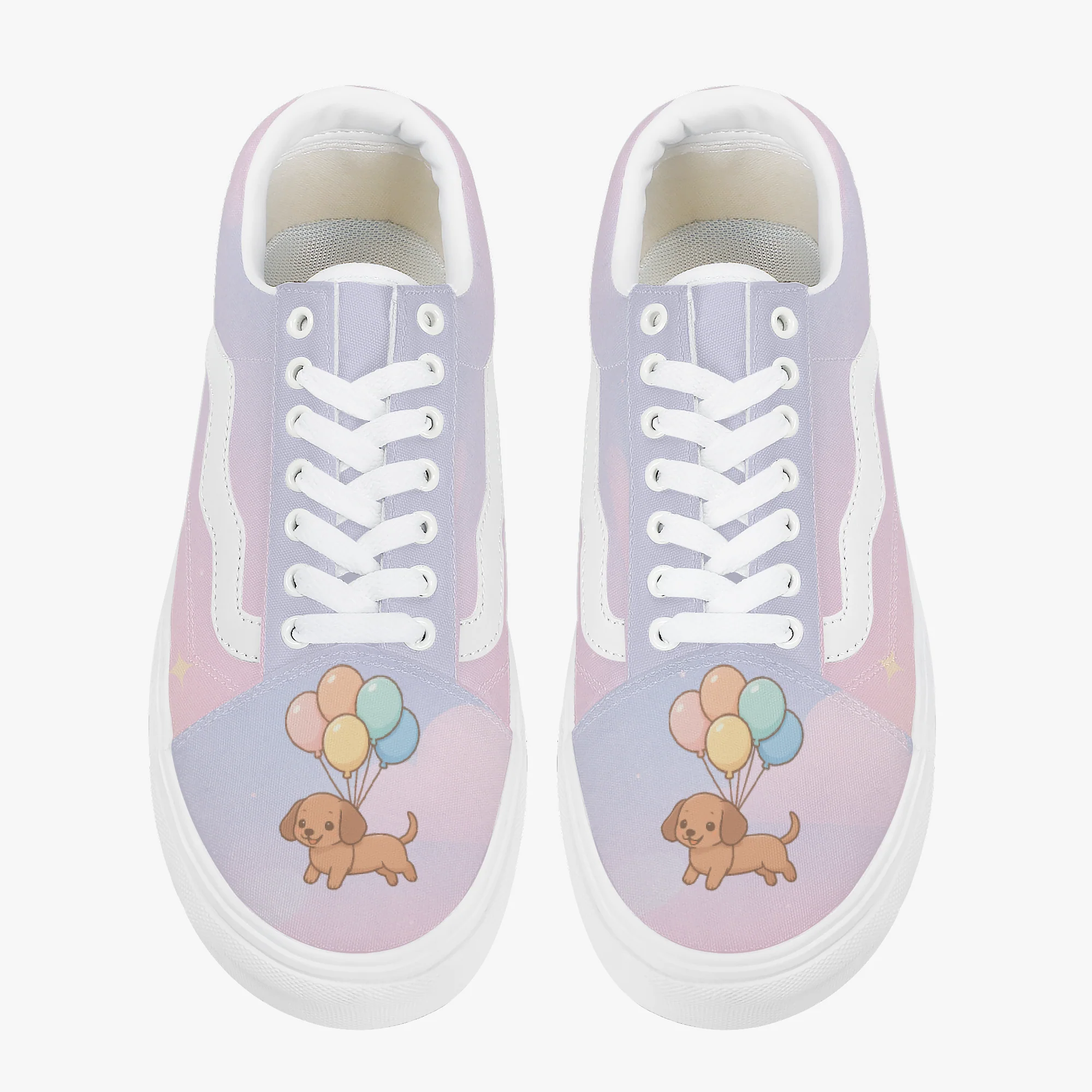 Churro - Trendy Low-Top Canvas Sneakers - Image 3