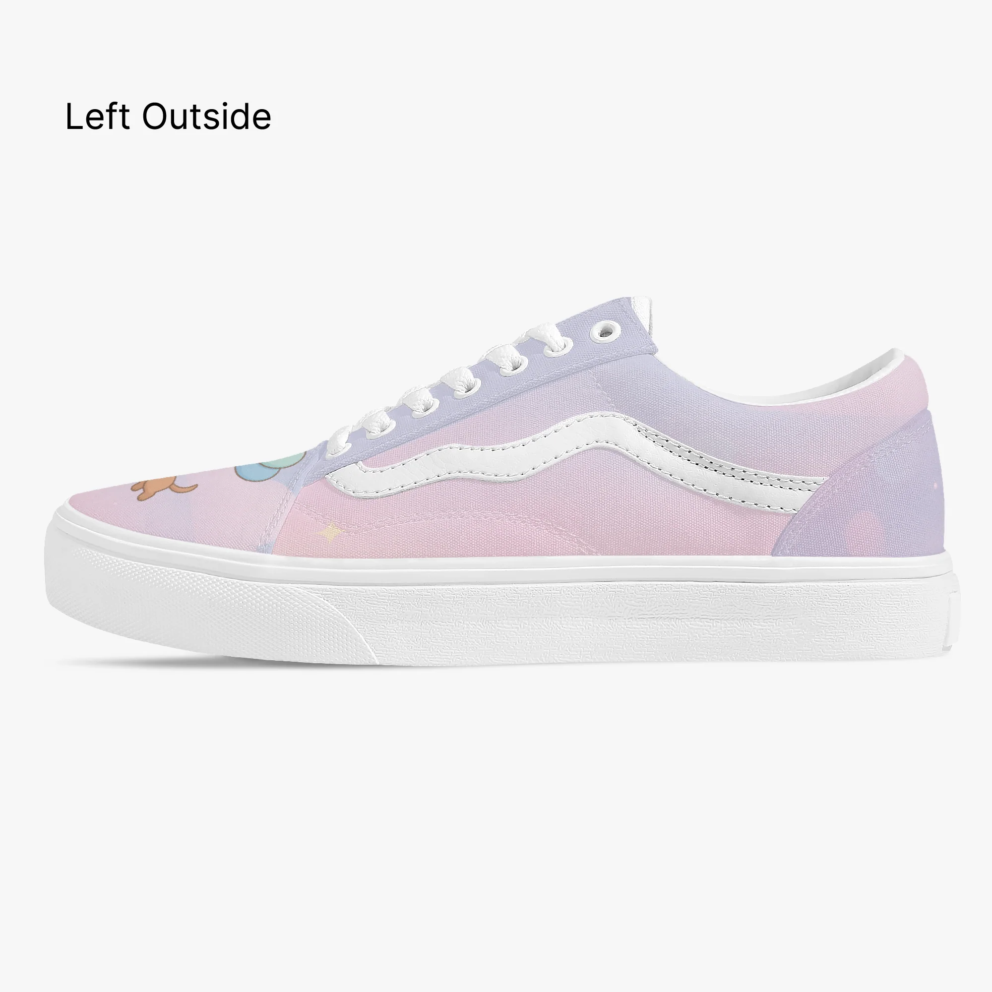 Churro - Trendy Low-Top Canvas Sneakers - Image 5