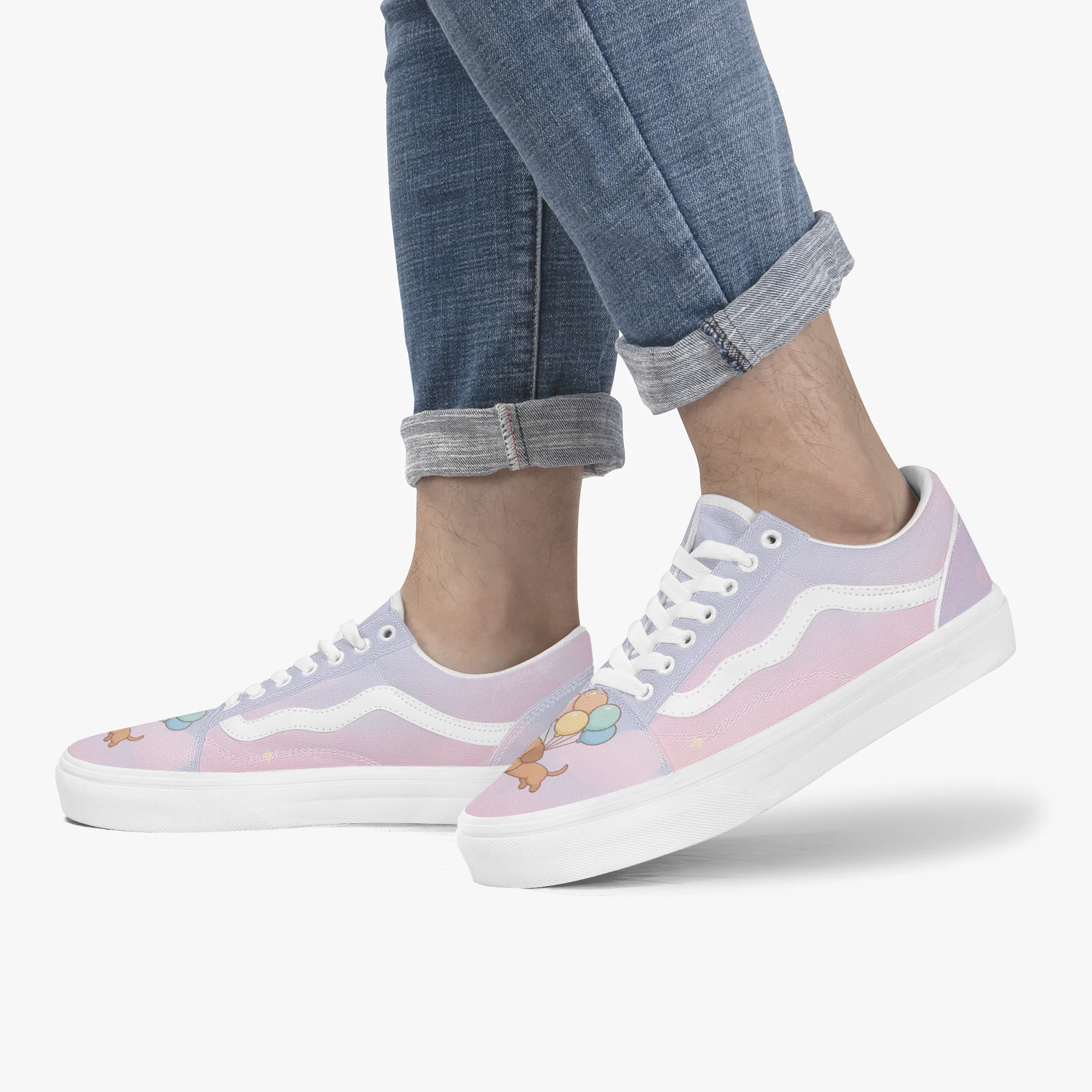 Churro - Trendy Low-Top Canvas Sneakers - Image 6
