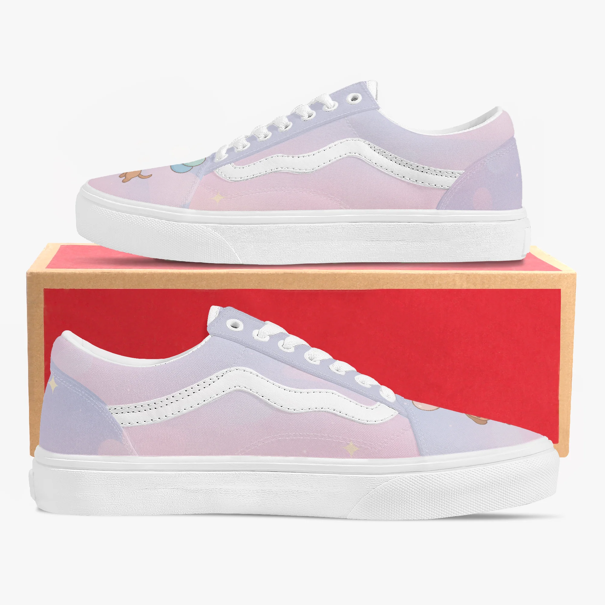 Churro - Trendy Low-Top Canvas Sneakers - Image 8