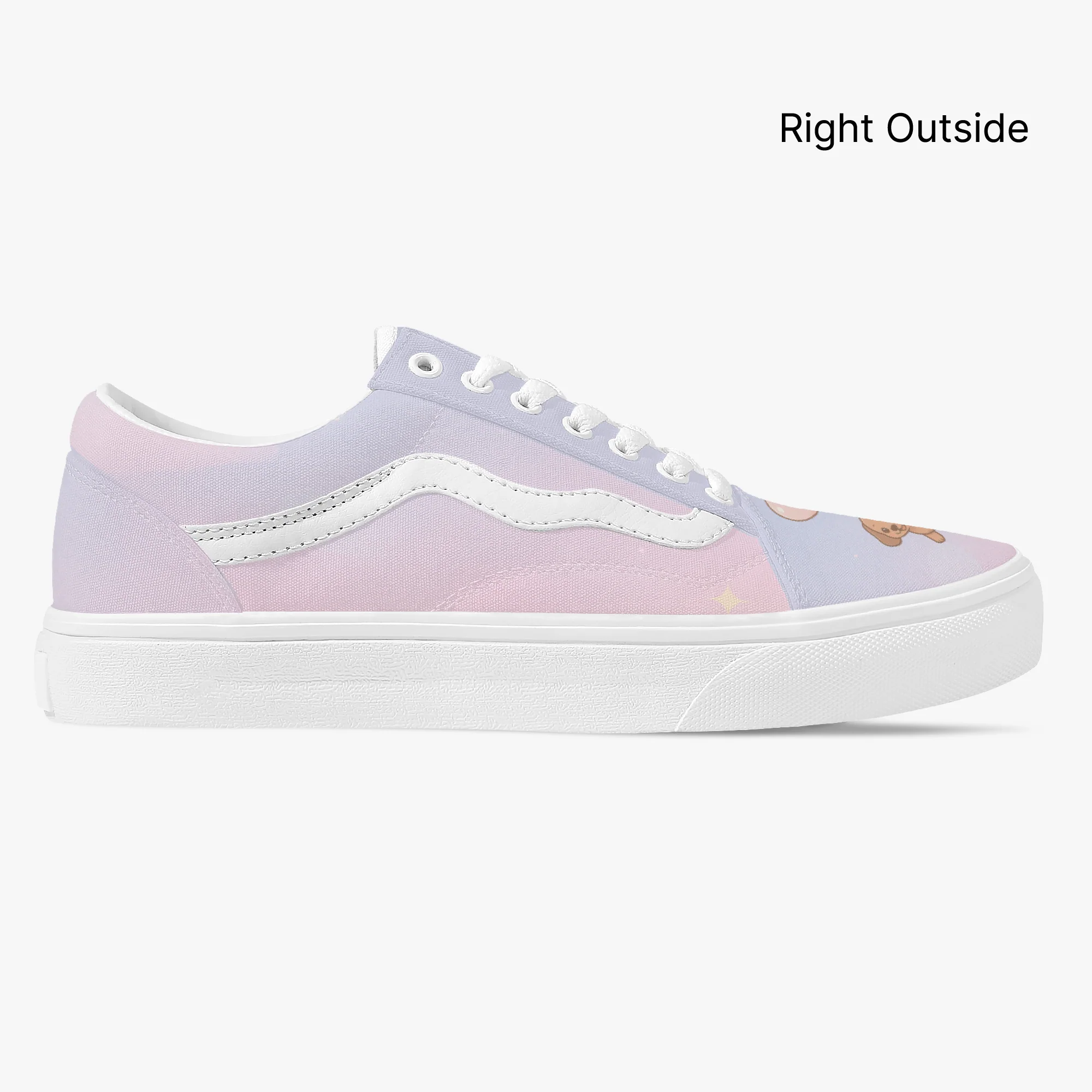Churro - Trendy Low-Top Canvas Sneakers - Image 9
