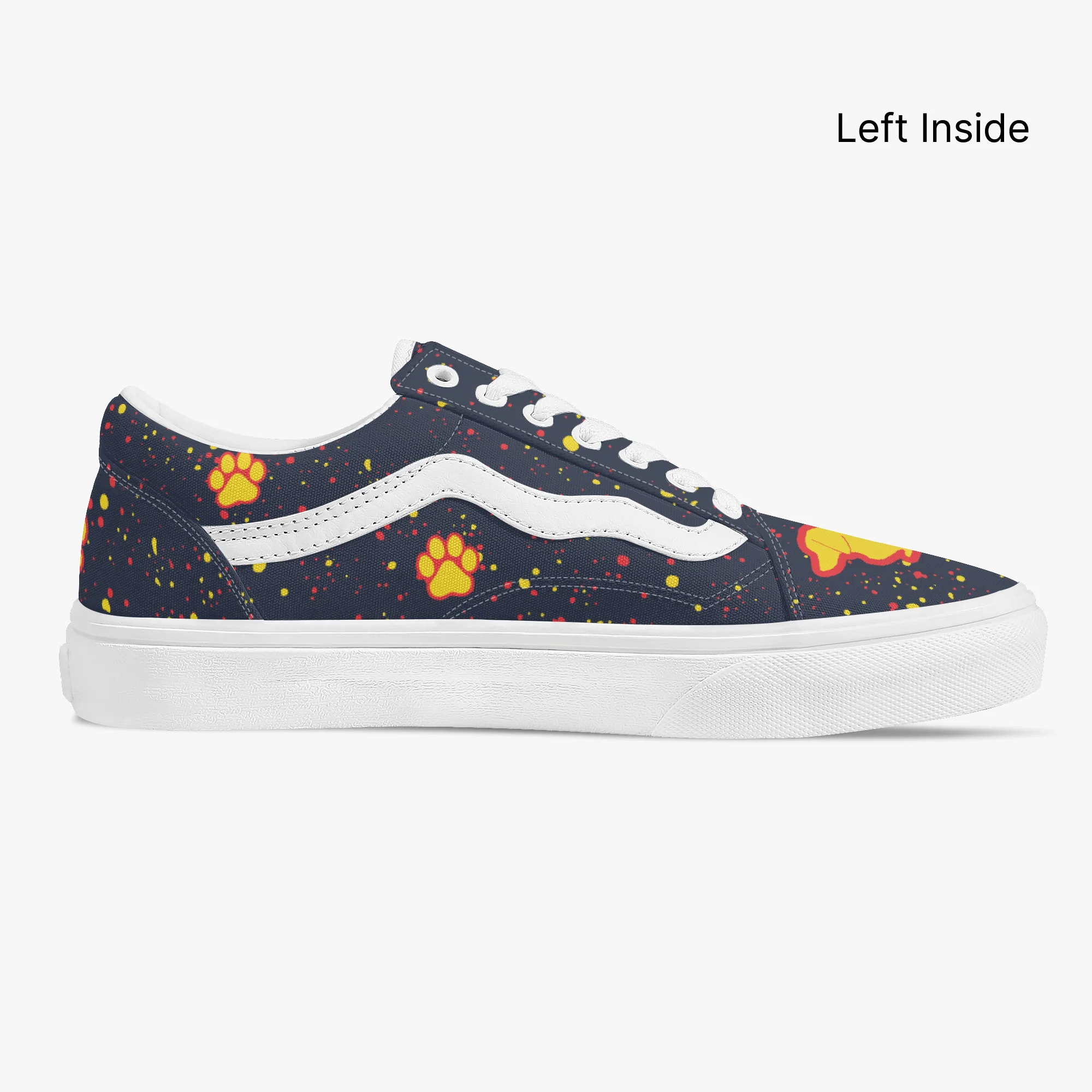 Cocoa - Trendy Low-Top Canvas Sneakers - Image 10