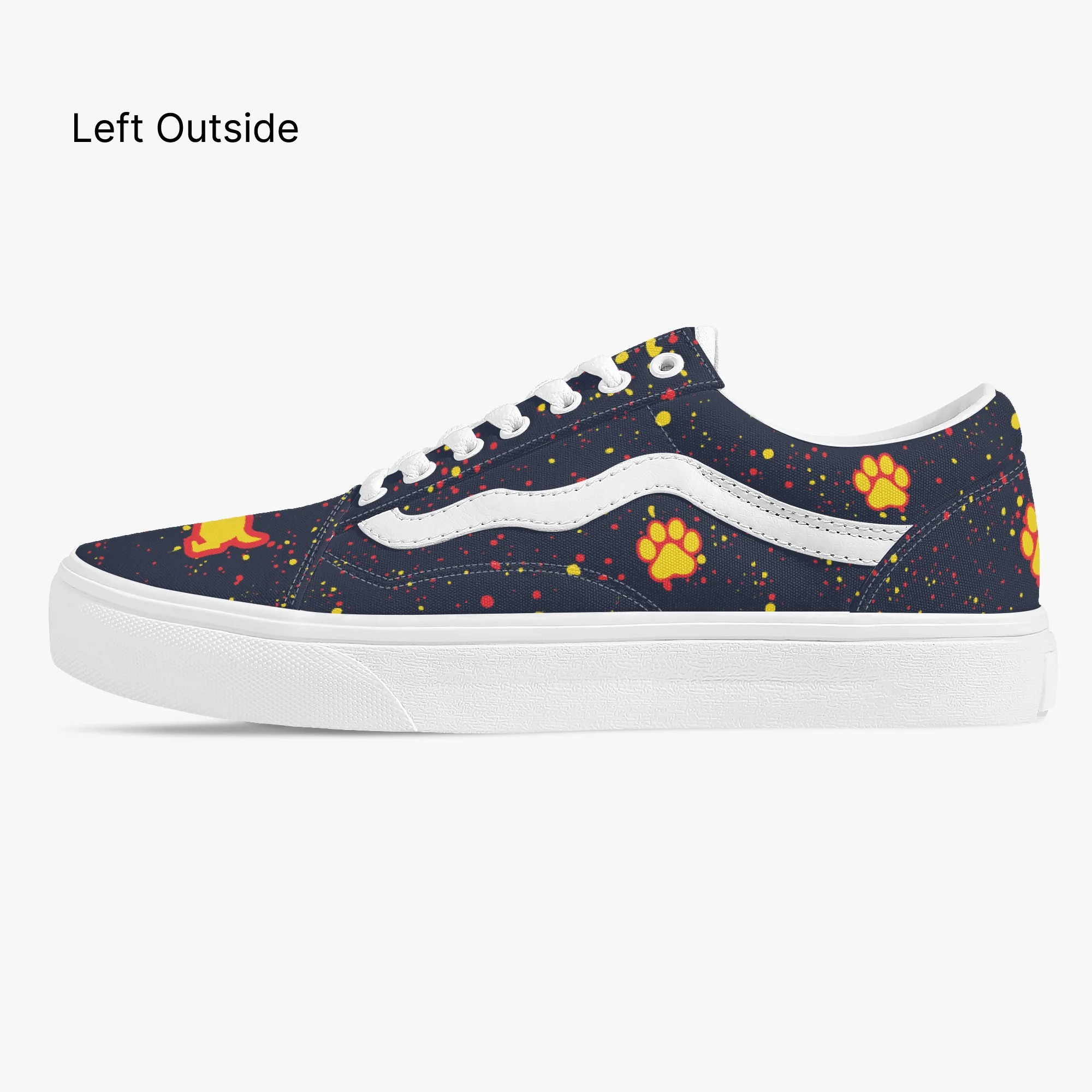 Cocoa - Trendy Low-Top Canvas Sneakers - Image 5