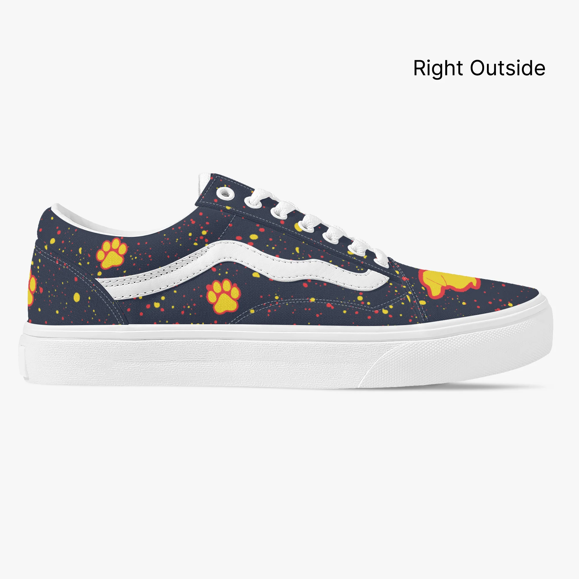 Cocoa - Trendy Low-Top Canvas Sneakers - Image 9