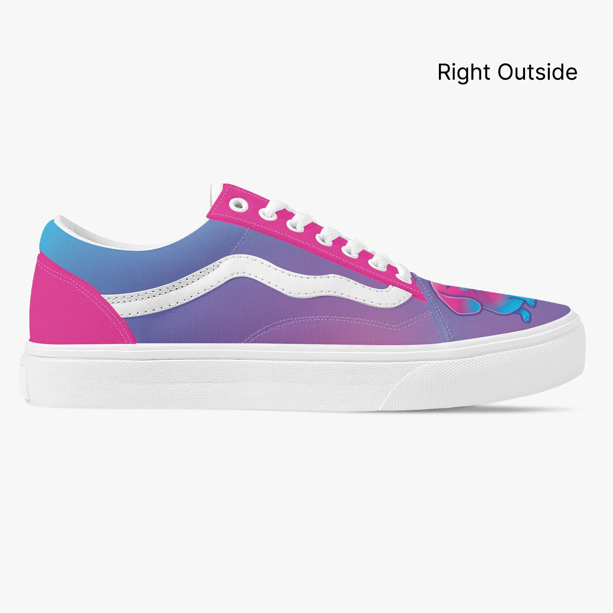 Egg - Trendy Low-Top Canvas Sneakers - Image 9
