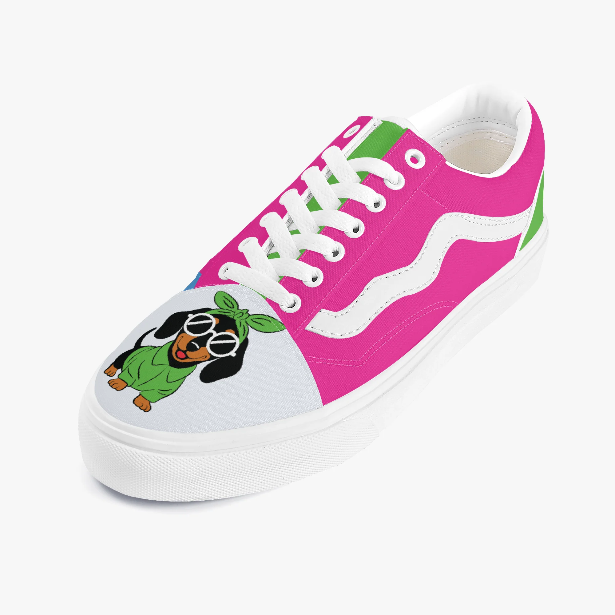 Saucy - Trendy Low-Top Canvas Sneakers - Image 2