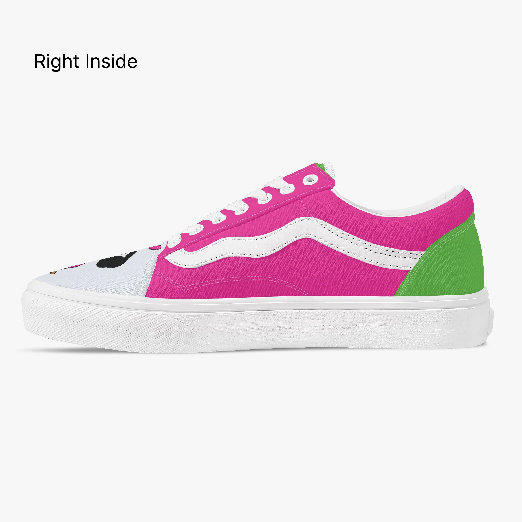 Saucy - Trendy Low-Top Canvas Sneakers - Image 4