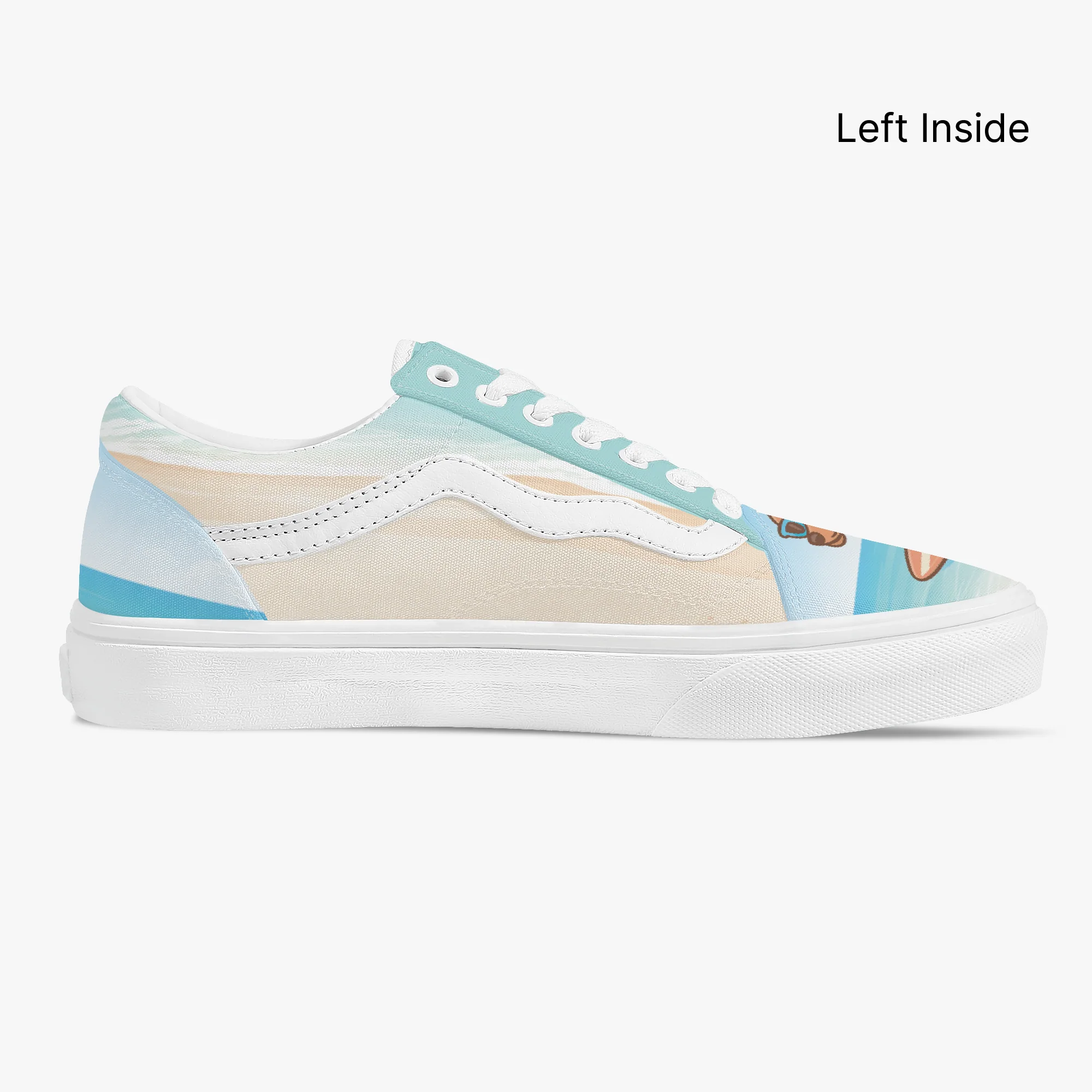 Sushi - Trendy Low-Top Canvas Sneakers - Image 10