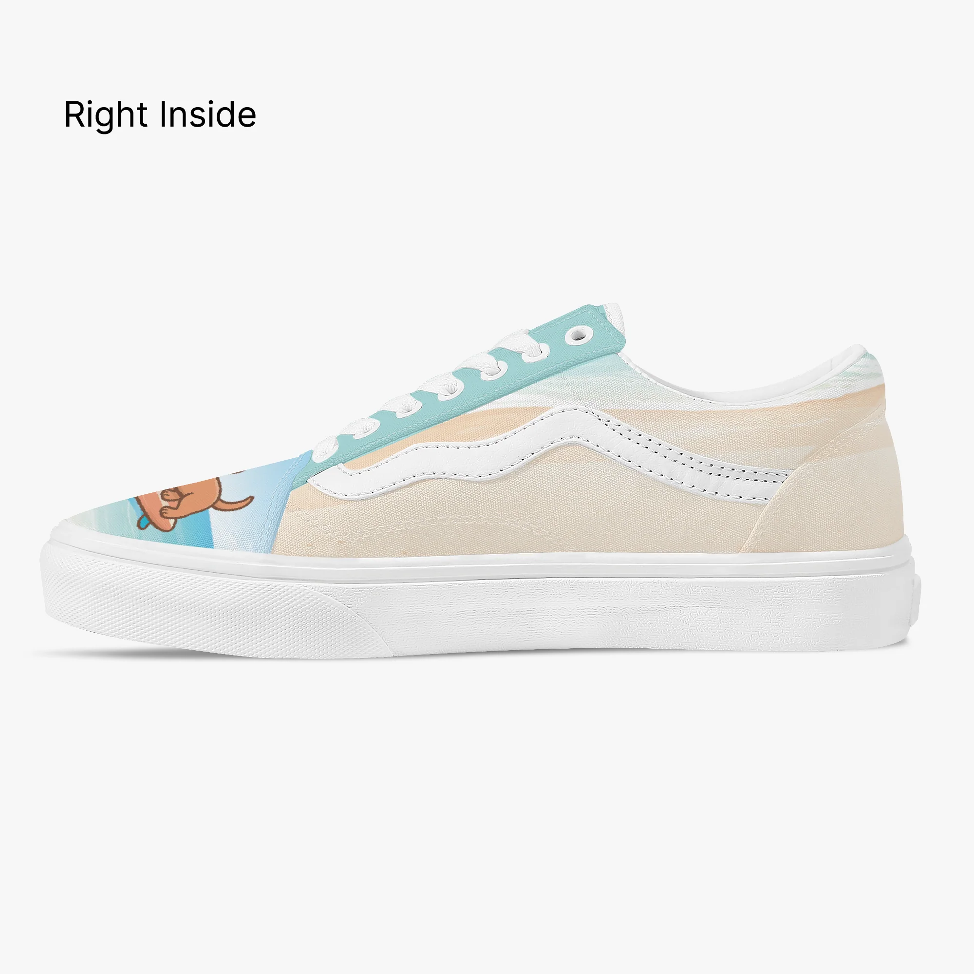 Sushi - Trendy Low-Top Canvas Sneakers - Image 4