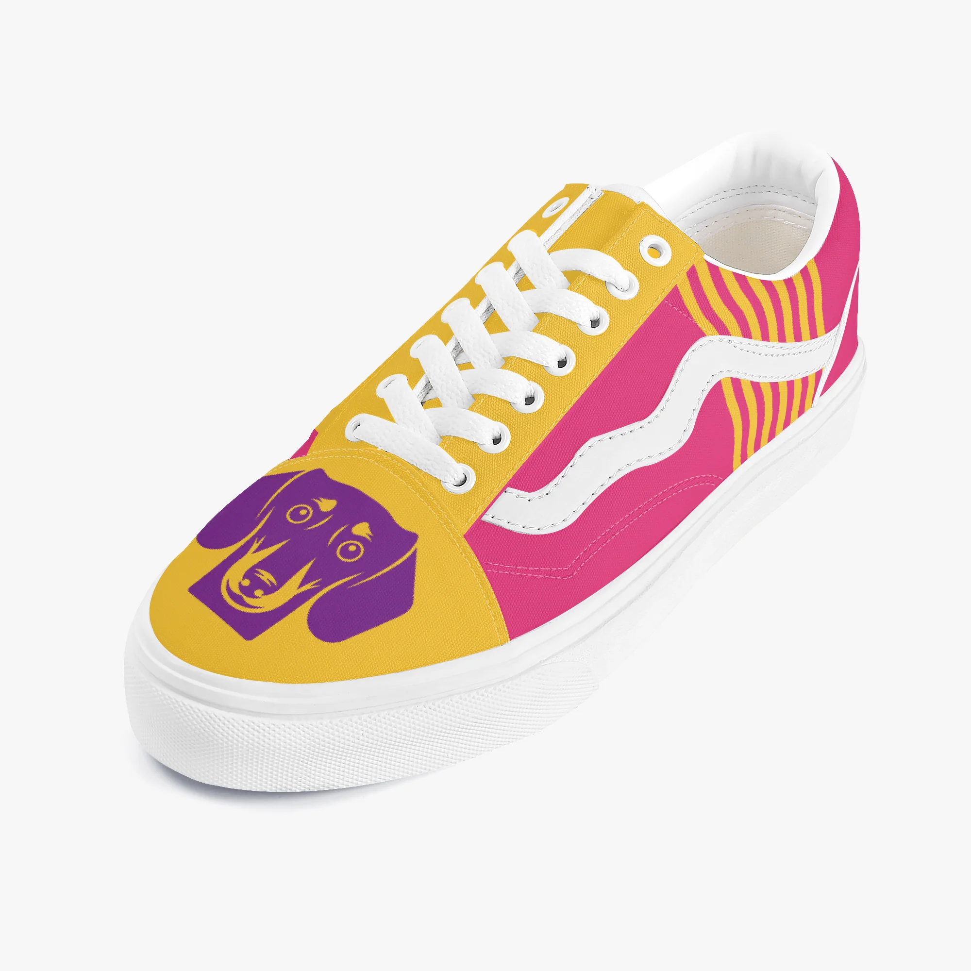 Toast- Trendy Low-Top Canvas Sneakers - Image 2