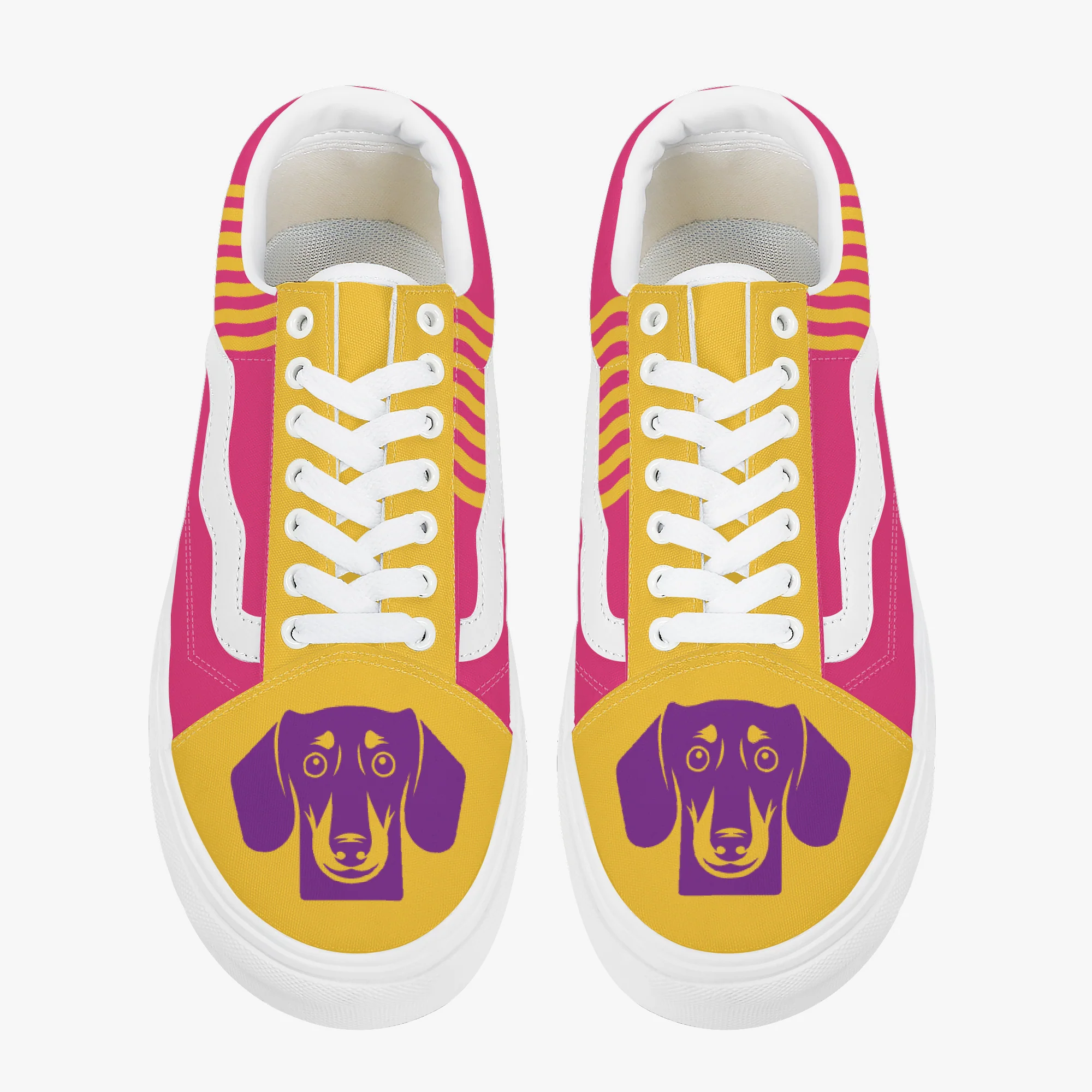 Toast- Trendy Low-Top Canvas Sneakers - Image 3