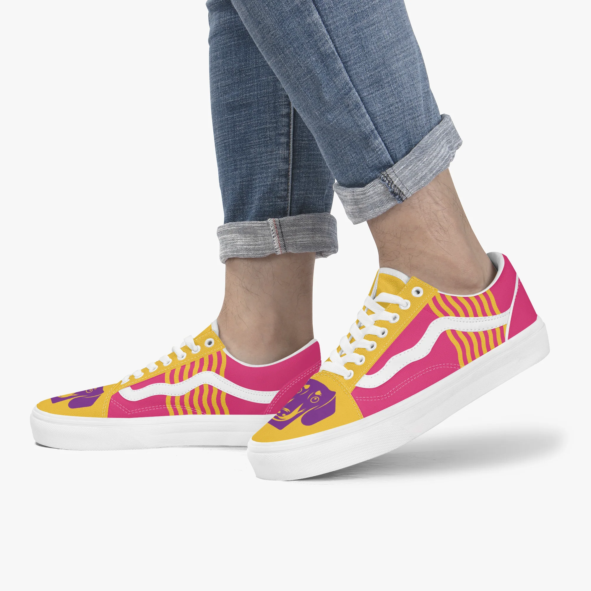 Toast- Trendy Low-Top Canvas Sneakers - Image 6