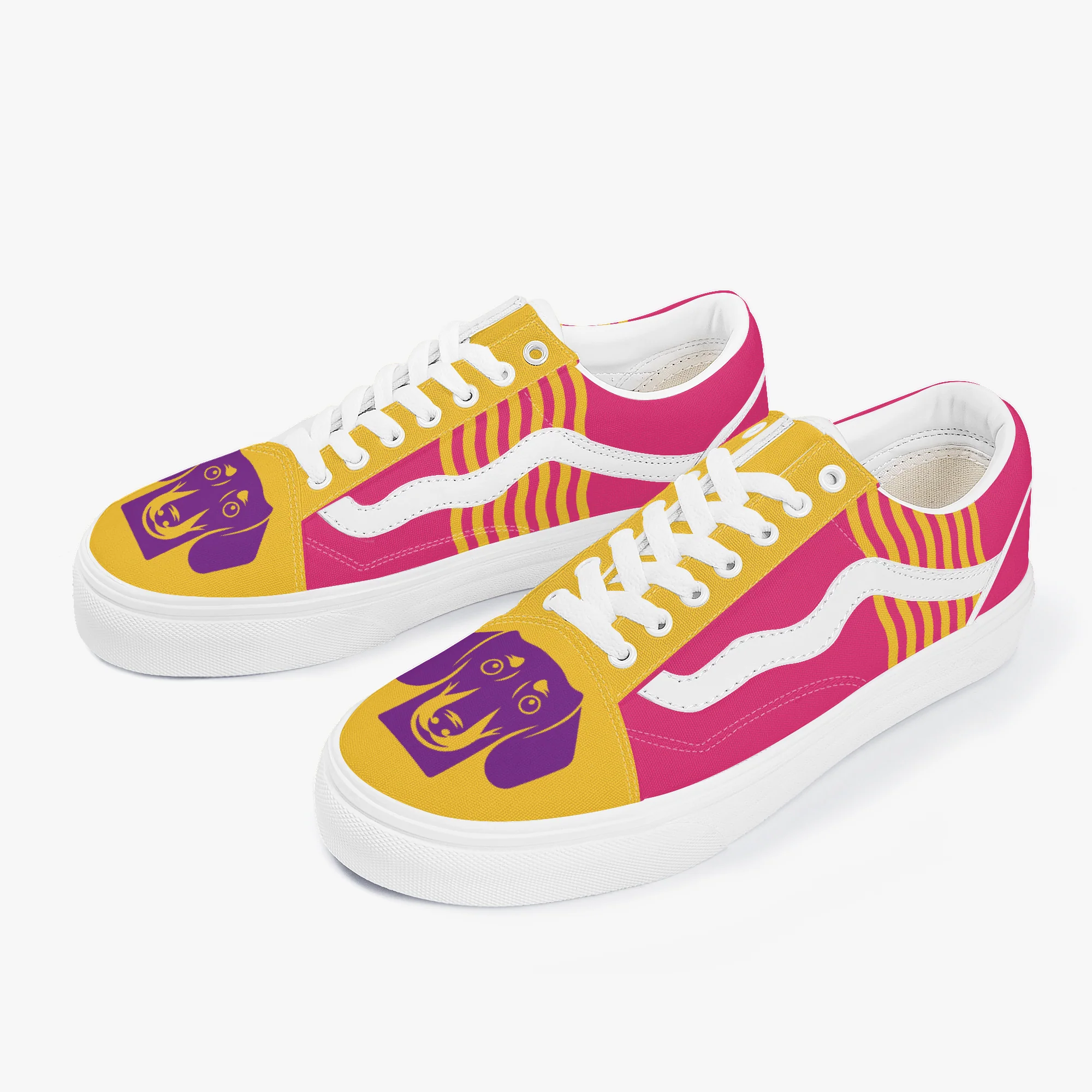 Toast- Trendy Low-Top Canvas Sneakers - Image 7
