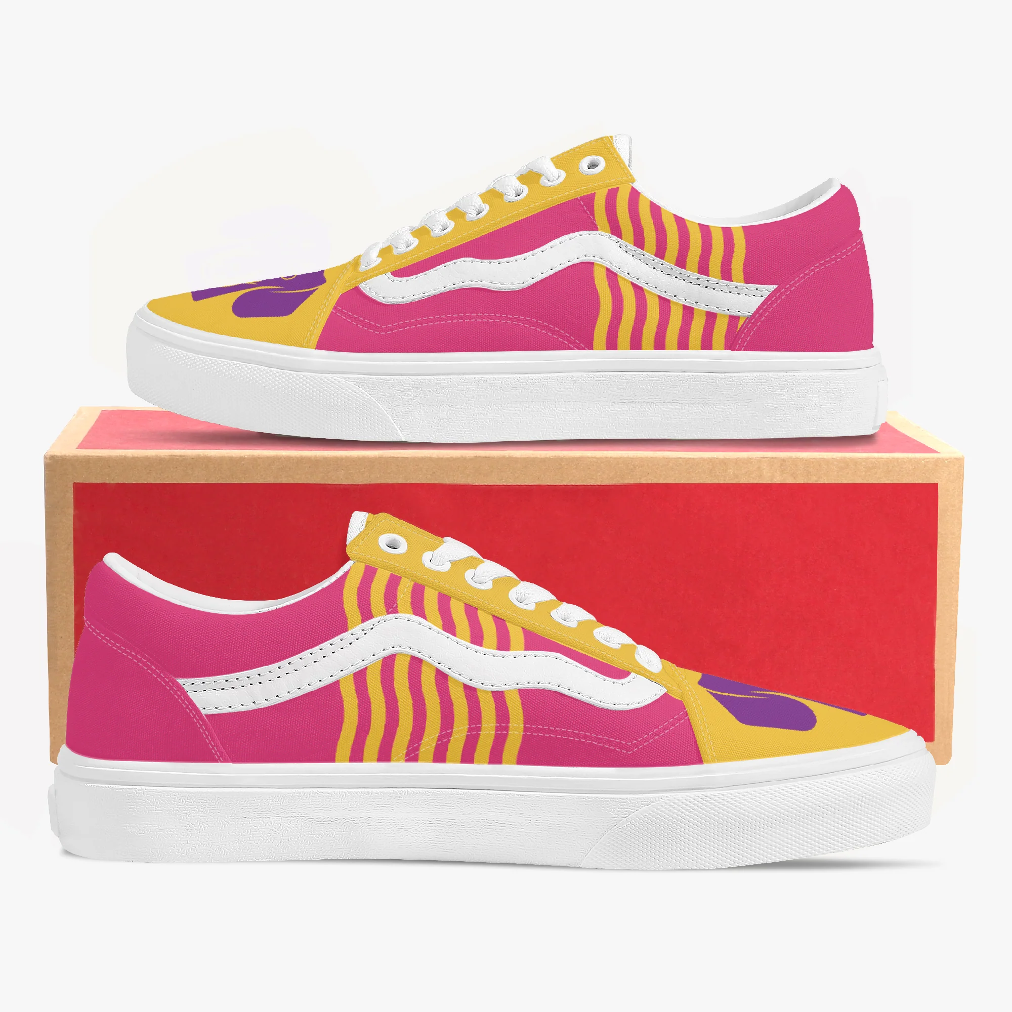 Toast- Trendy Low-Top Canvas Sneakers - Image 8