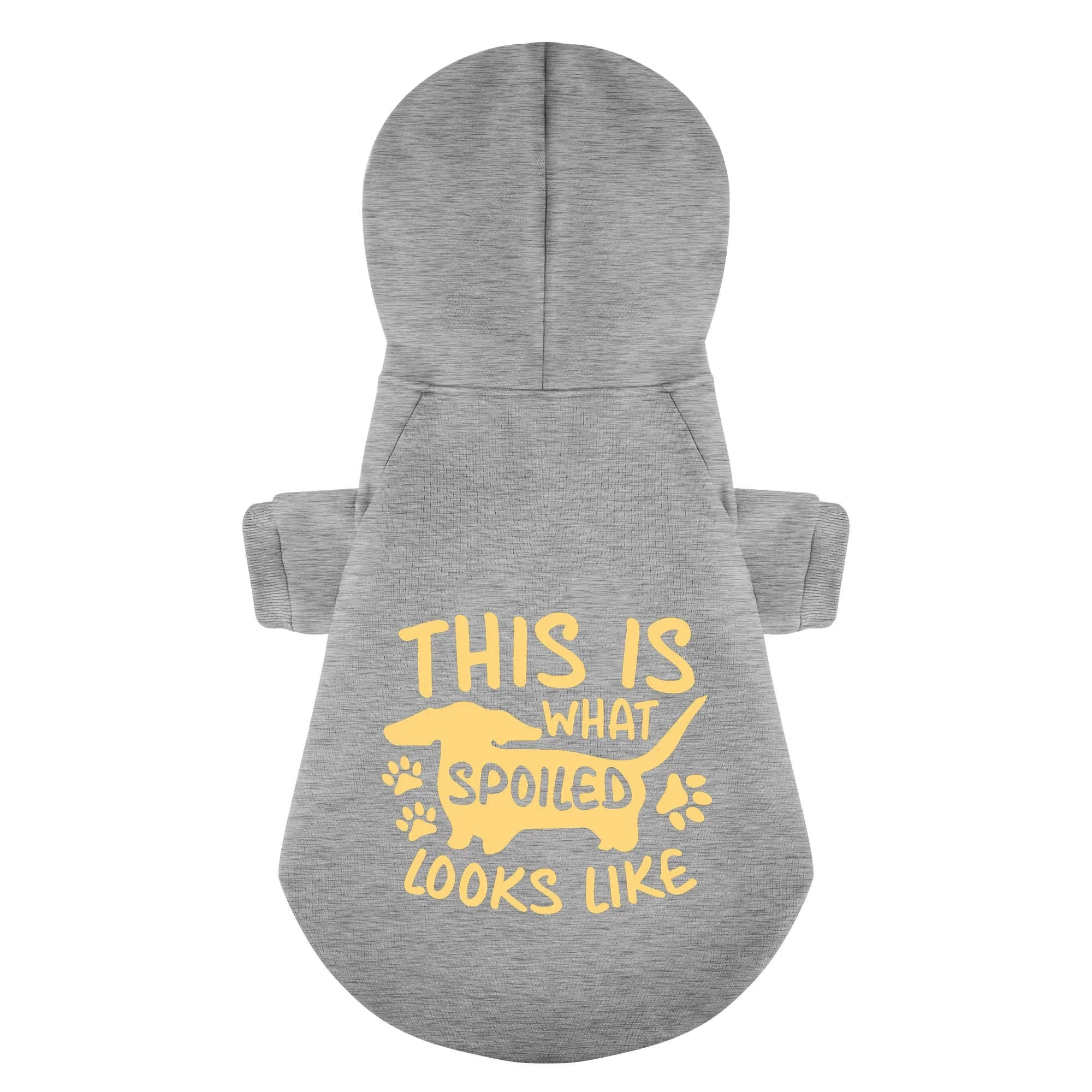 Spoiled - Personalized Dachshund Hoodies with Funny Quotes – Stylish, Cozy, and Premium 100% Cotton - Image 5