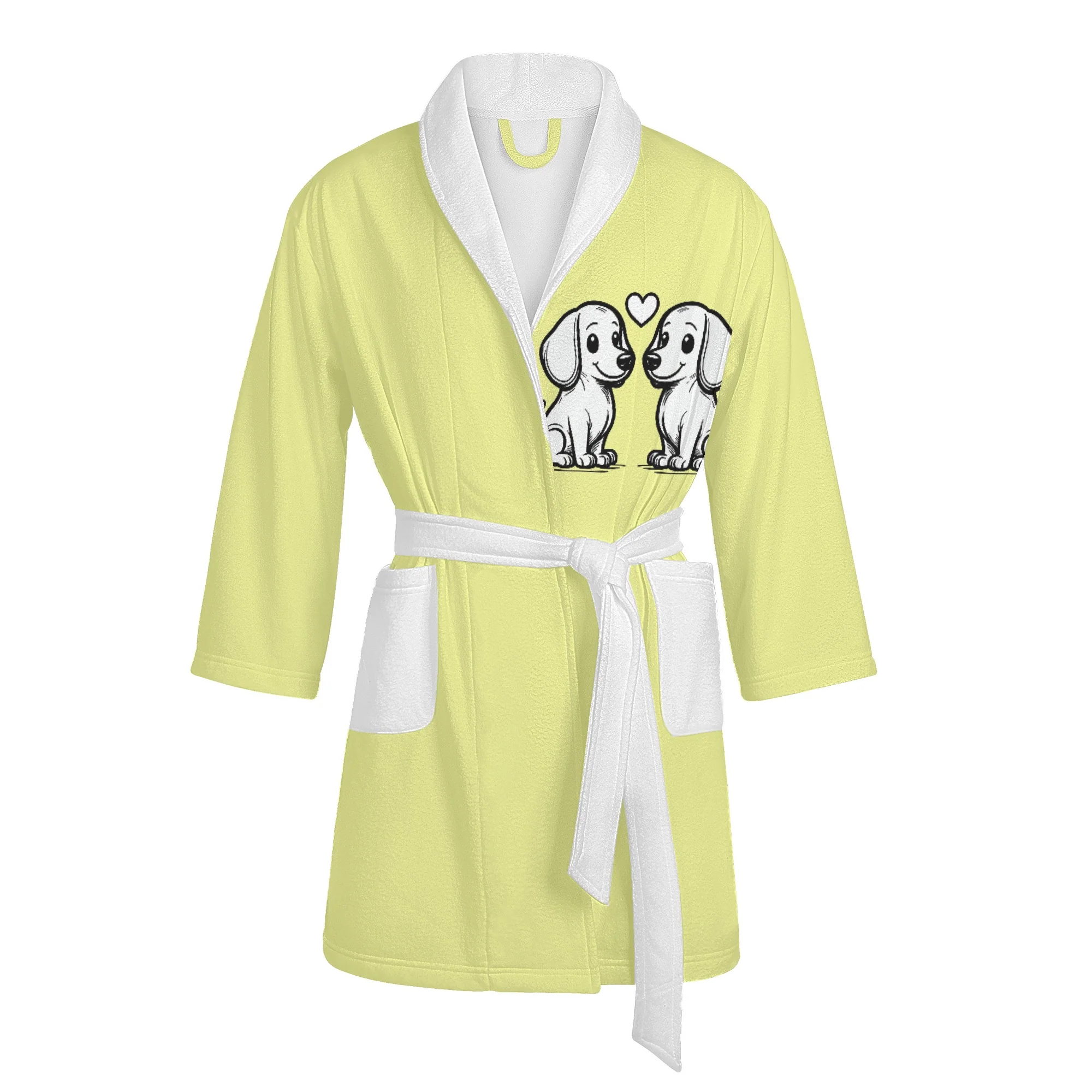 Synth - Women Bathrobe - Image 6