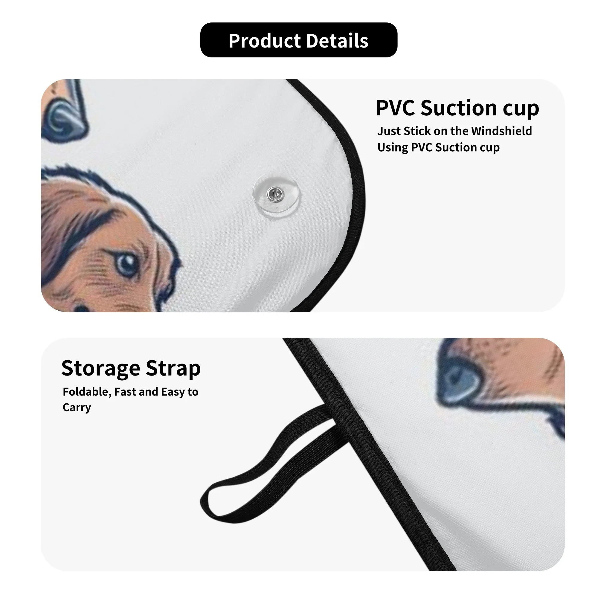 Taco - Car Auto Sun Shade - Image 4