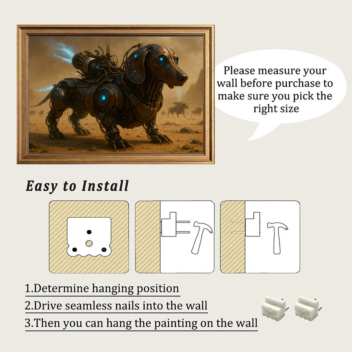 Thad - Framed poster • Wall Decoration - Image 3