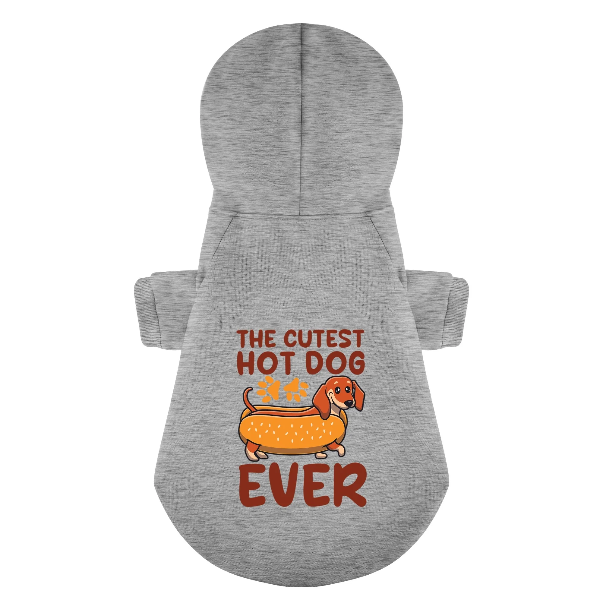 THE CUTEST HOT DOG EVER - Personalized Dachshund Hoodies with Funny Quotes – Stylish, Cozy, and Premium 100% Cotton - Image 8