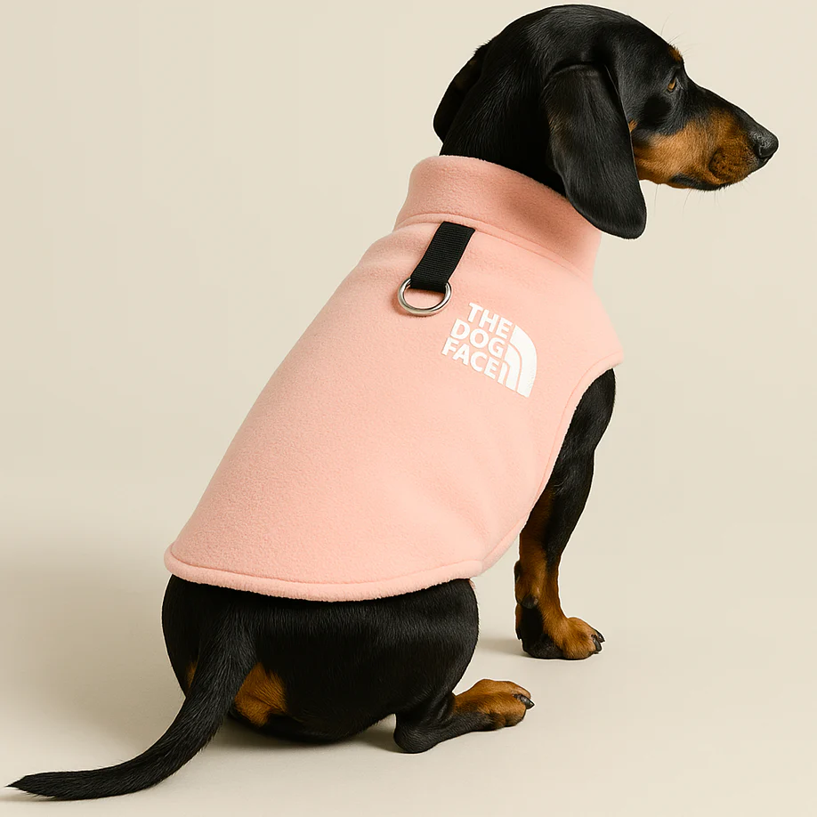The Dog Face Dachshund Jacket Premium Fleece for Cold-Weather Comfort - Image 3