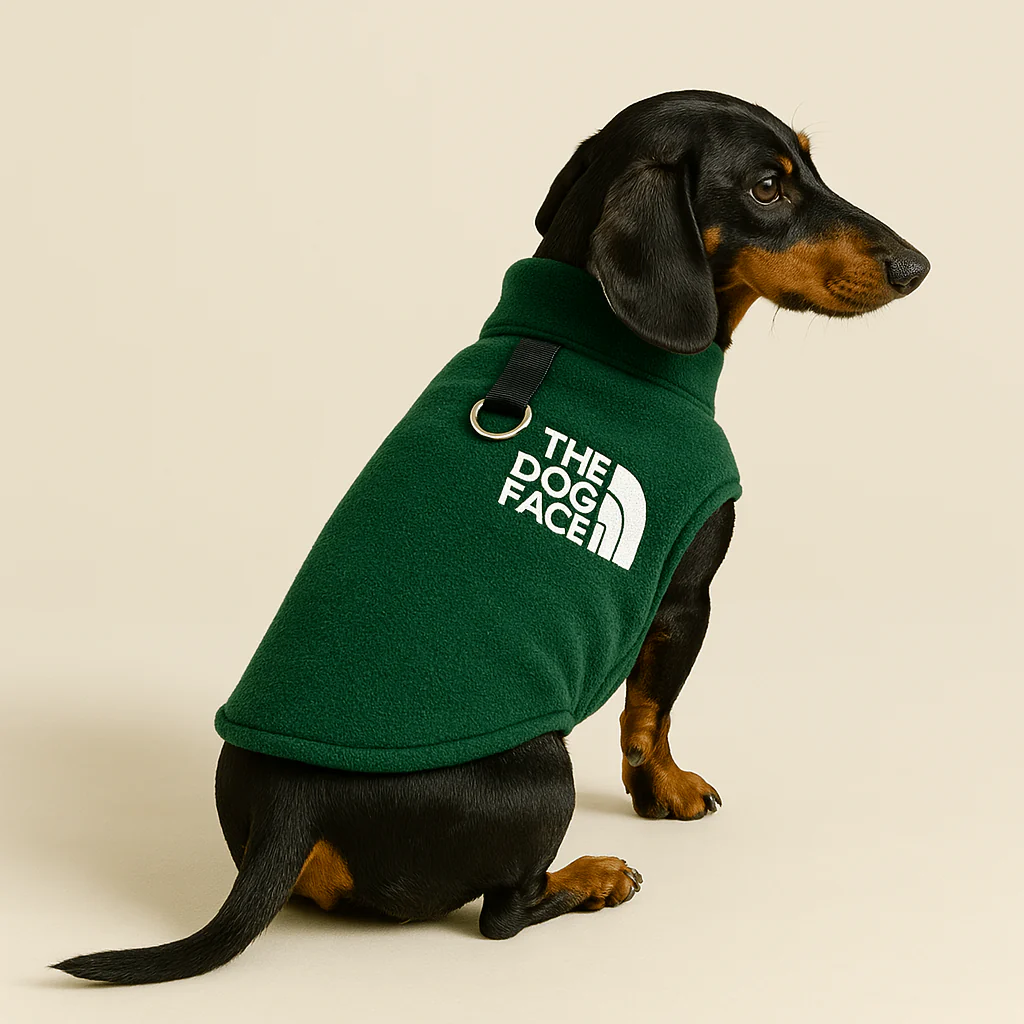 The Dog Face Dachshund Jacket Premium Fleece for Cold-Weather Comfort - Image 4