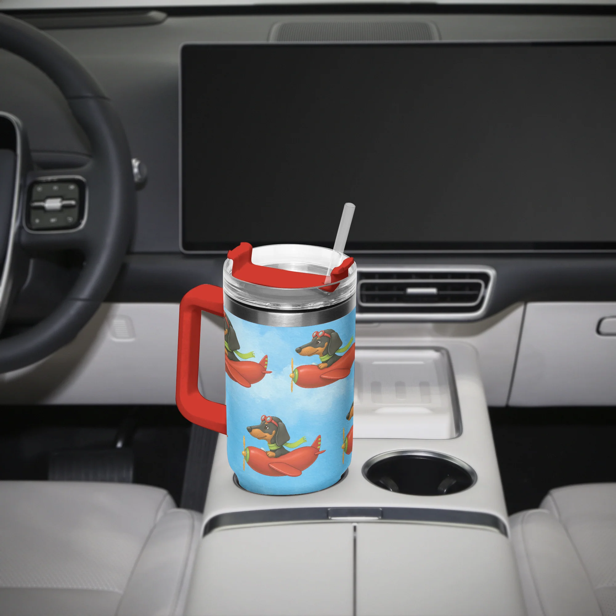 Digger - Car Tumbler Cup - Image 5