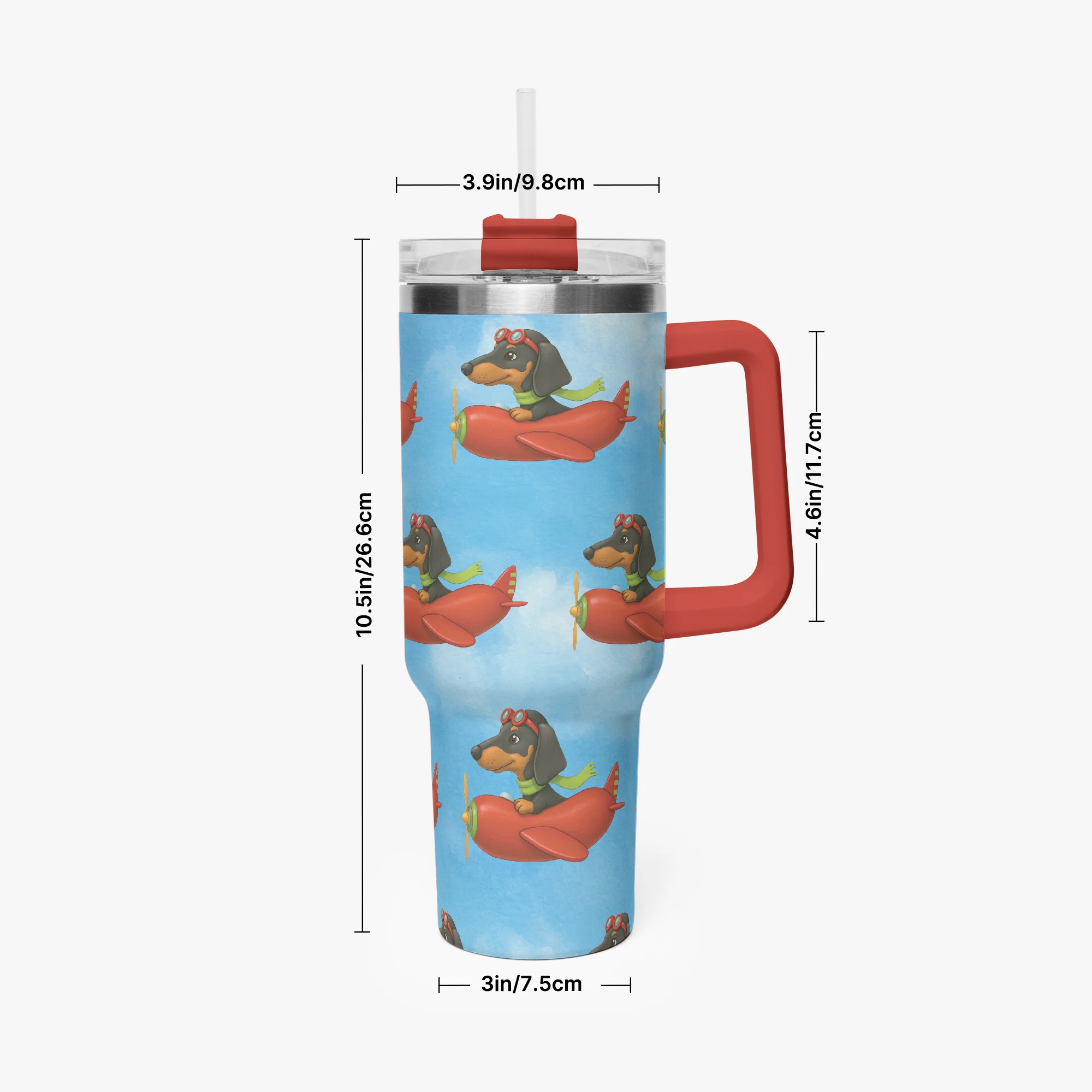 Digger - Car Tumbler Cup - Image 8