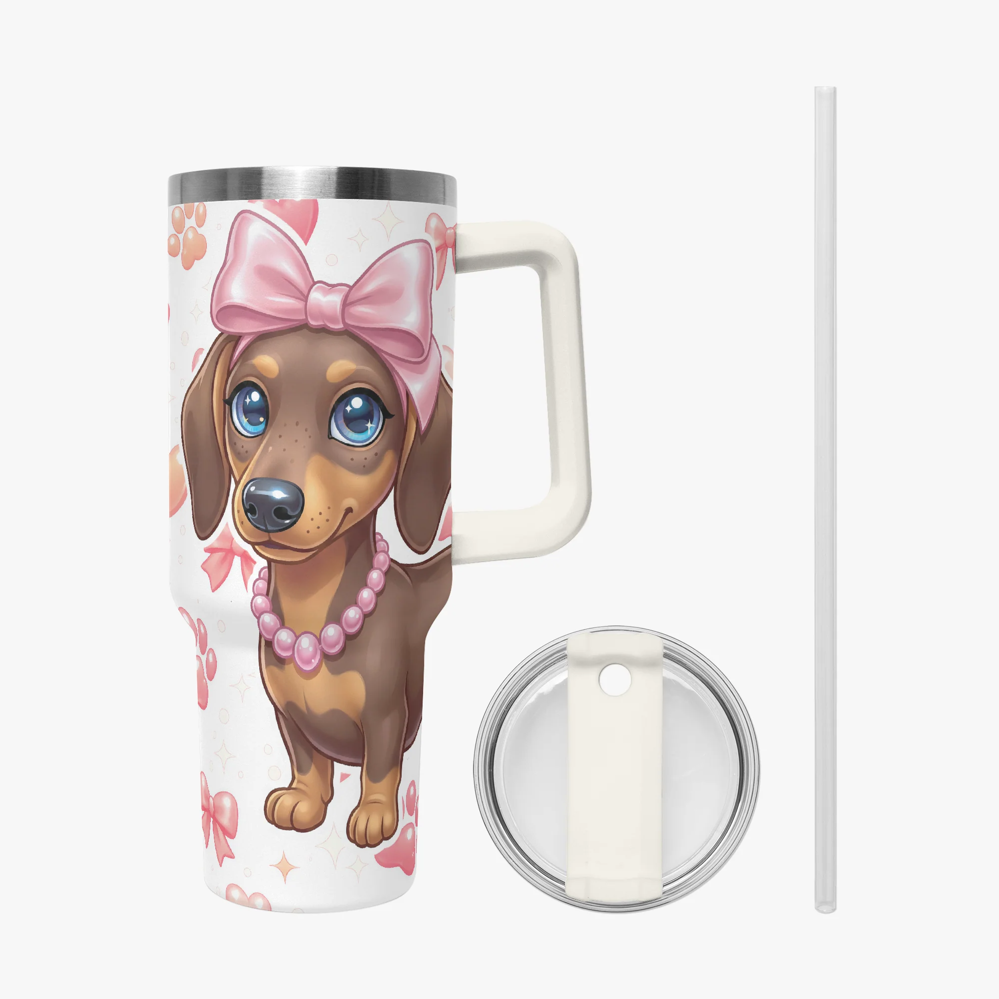 Dude - Car Tumbler Cup - Image 4
