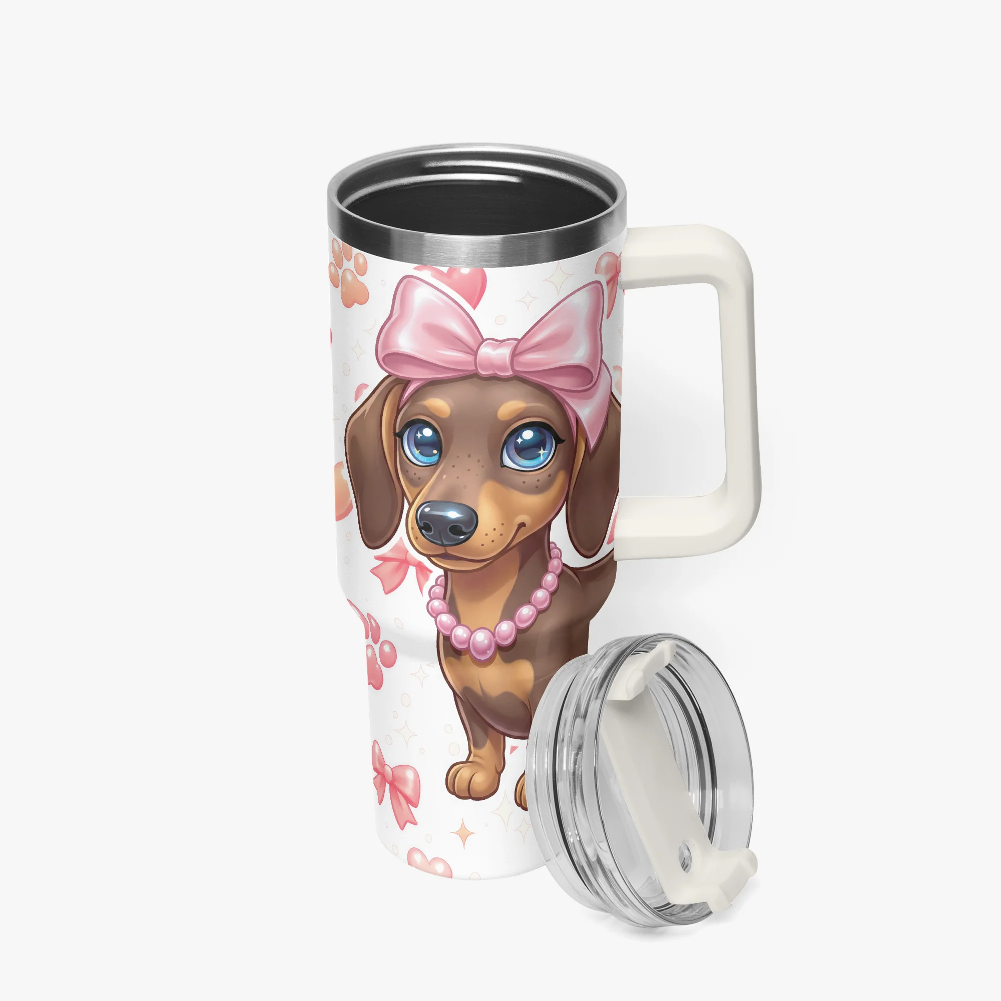Dude - Car Tumbler Cup - Image 5