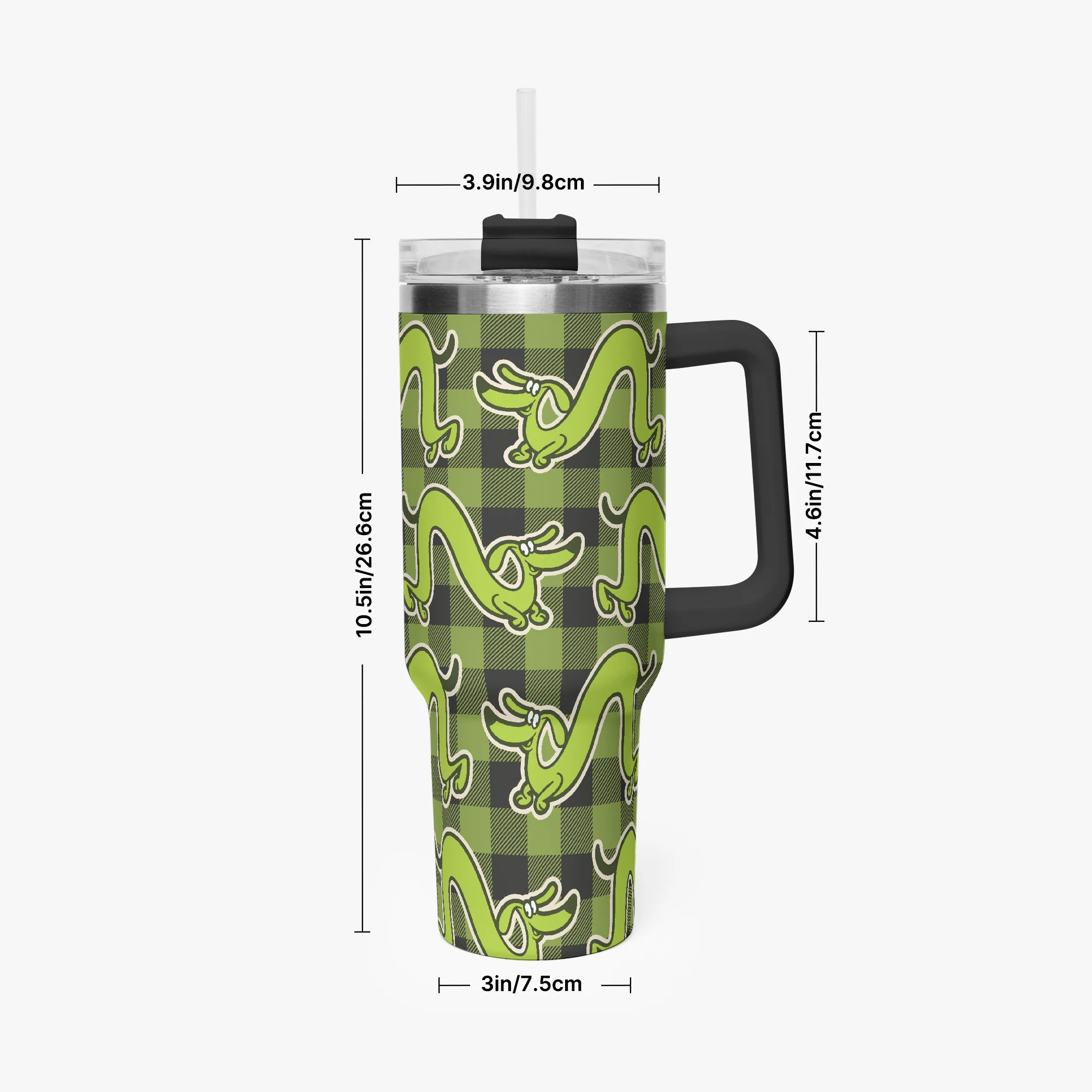 Bailey - Car Tumbler Cup - Image 8